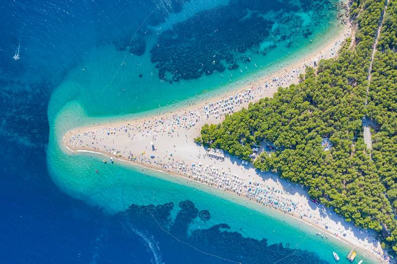 Zlatni Rat in Croatia