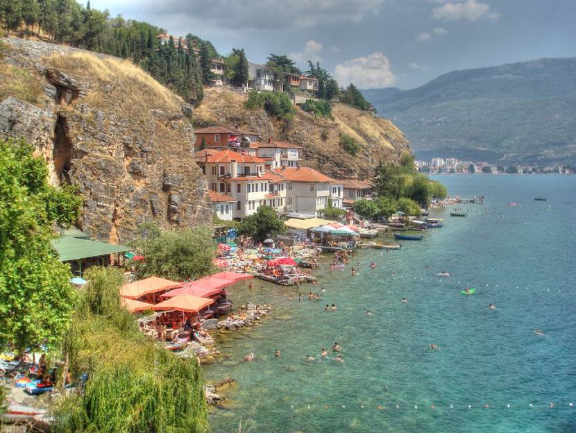 Discovering Ohrid - Kaneo Beach