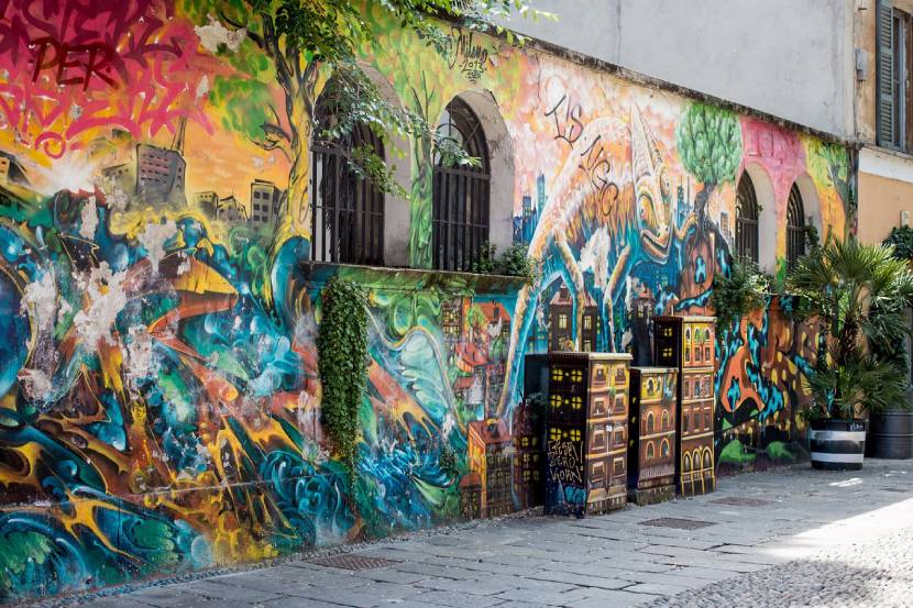 est things to do in Milan for free - Street Art