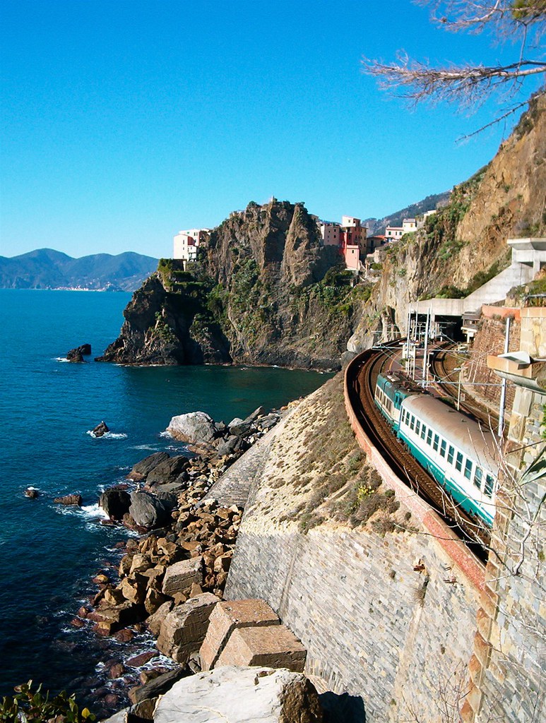 Most Beautiful Train Rides in Europe - Cinque Terre Railway