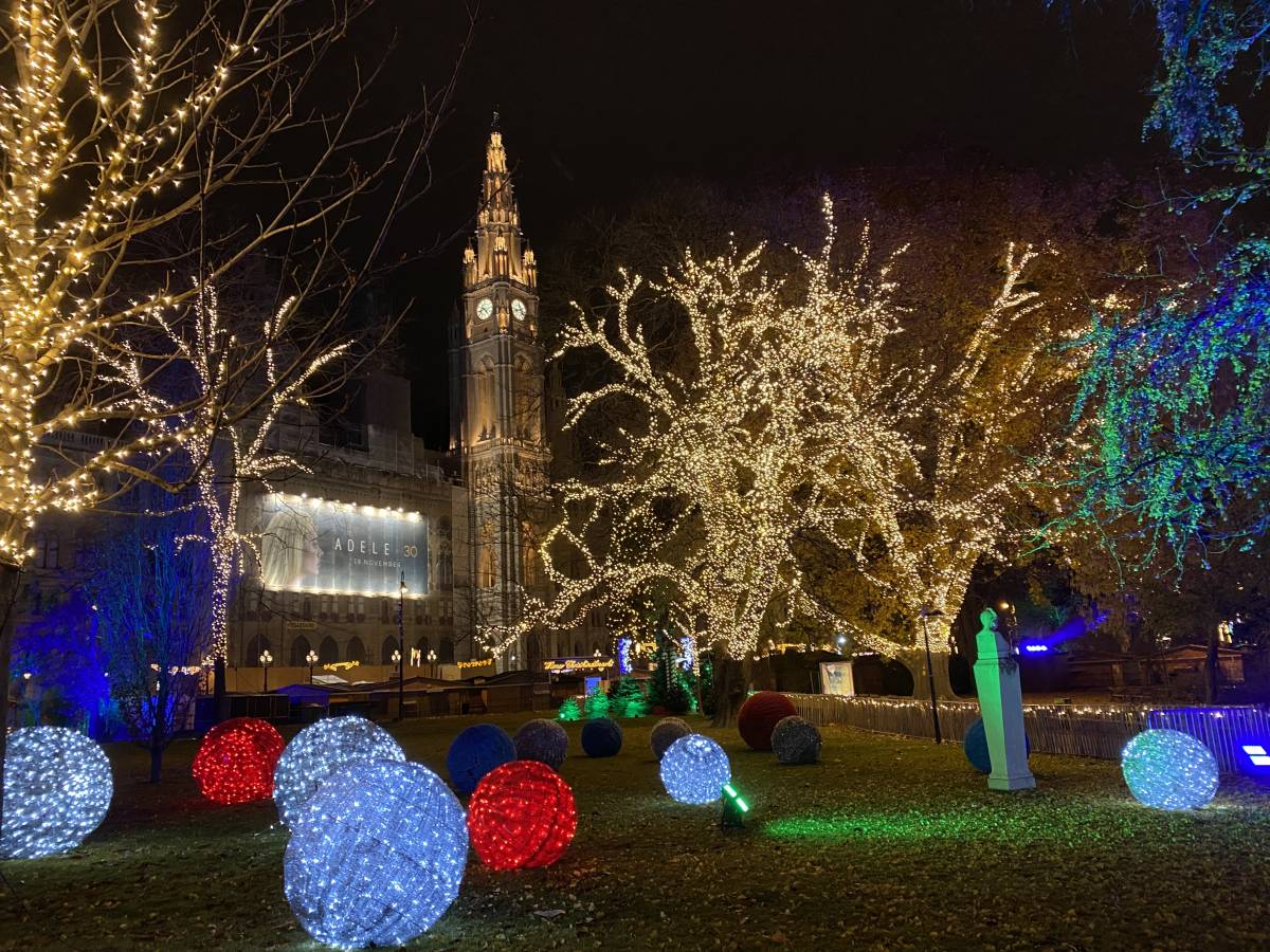 Vienna Christmas Lights Walk Lockdown Edition Cultural Places Blog